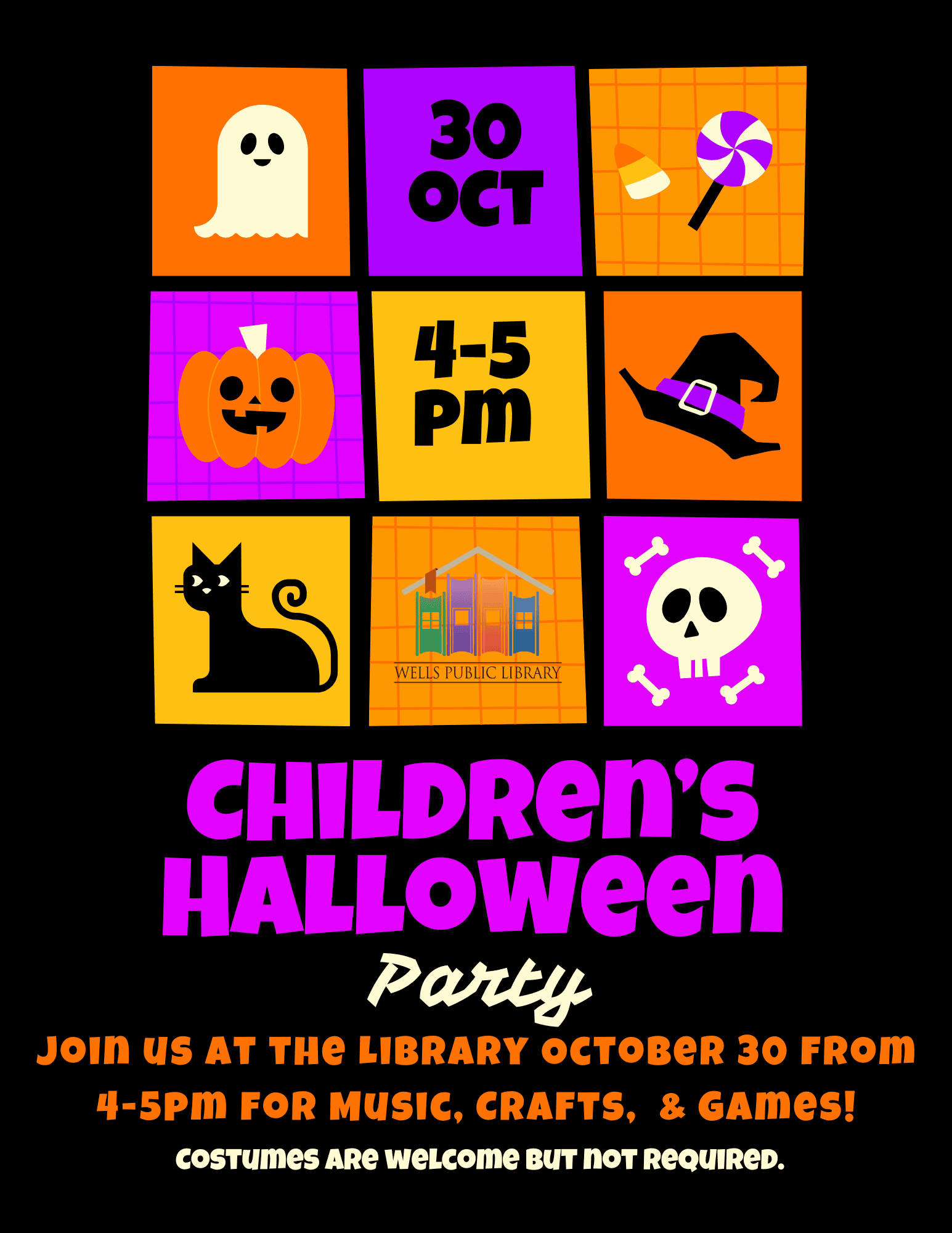 26.10.30 children halloween party