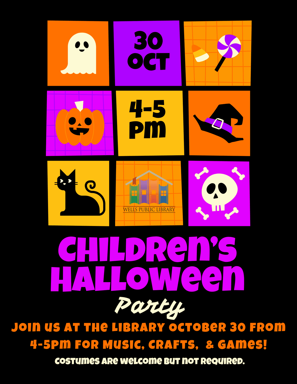 26.10.30 children halloween party