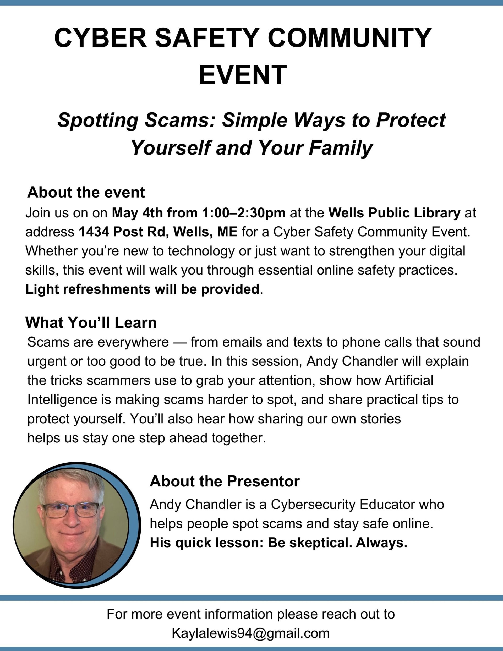 cyber safety community event images 0