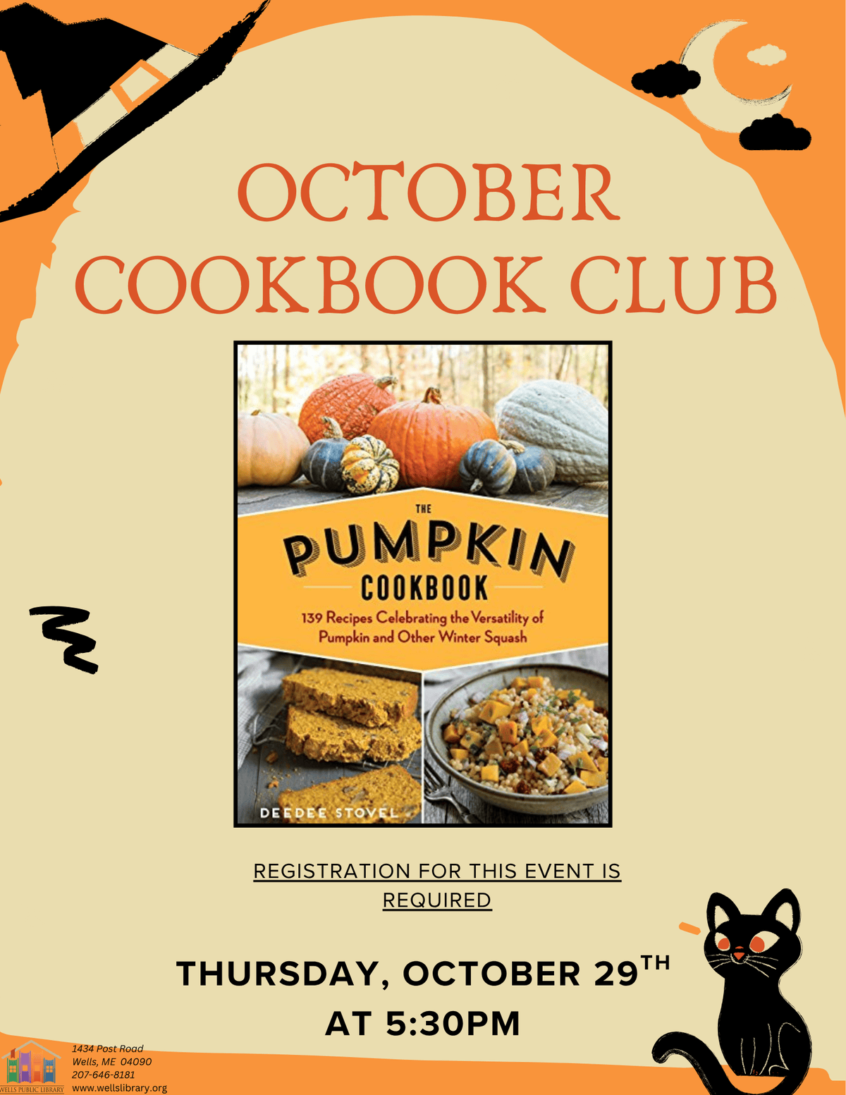 october 26 cookbook club