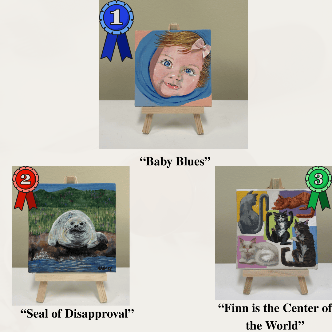 tiny art show 2026 winners